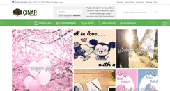 Desktop Screenshot of cinarcicekcilik.com.tr
